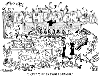 Christmas Cartoon 9588