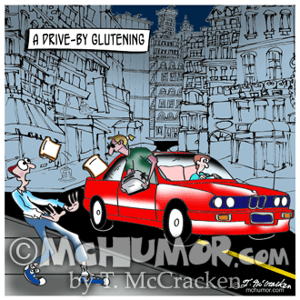 Gluten Cartoon 9615