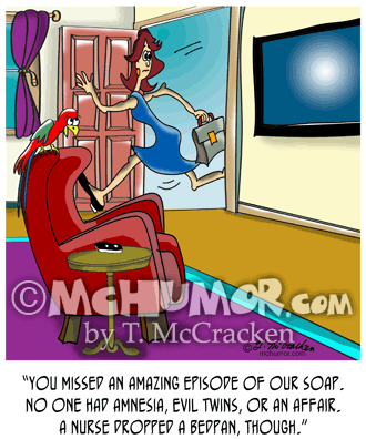 Soap Opera Cartoon 9735