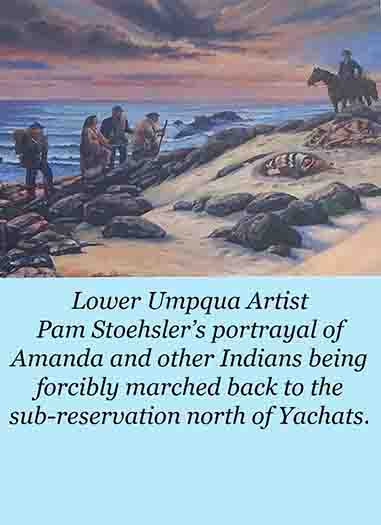 Pam Stoehsler's Painting of The Forced March