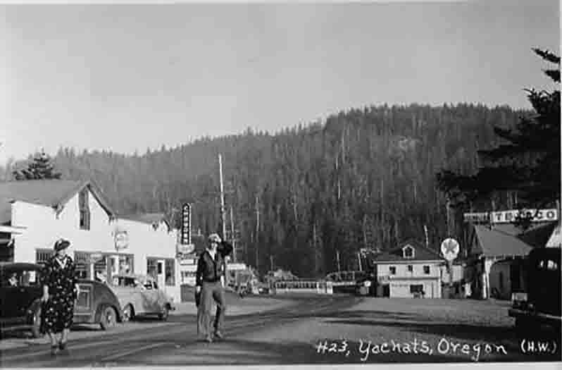 Looking South on Highway 101 Then