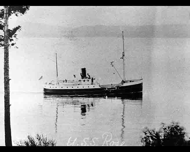 The Rose Tender bringing supplies to the station